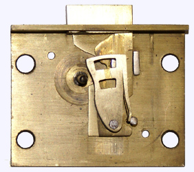 Aubin's Nettlefold A1 Guardian lock-interior view