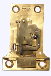 Nettlefold A1 Guardian Improved lever lock - interior.