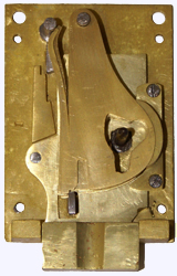 Chatwood Safe lock, interior view