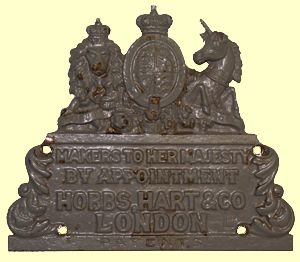 Hobbs, Hart & Co. Plate