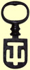 French latch lifter key, 50mm