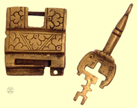 external ward padlock