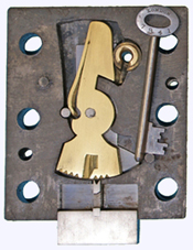 Early 7 lever lock