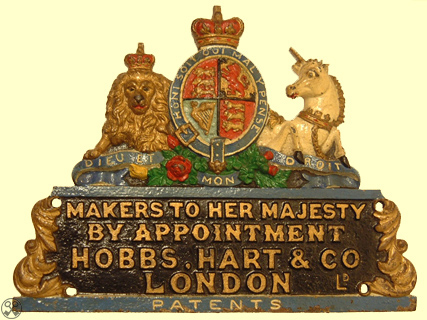 Hobbs, Hart & Co. Decorated Plate
