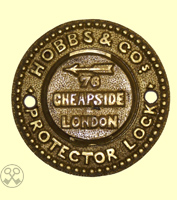 Hobbs & Cos. Protector Lock Escutcheon.