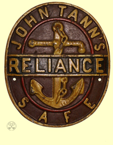 John Tann's Reliance Plate