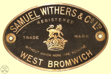 Samuel Withers & Co. Ltd. Plate