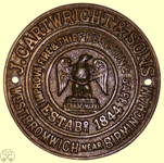 J Cartwright Makers, Plate